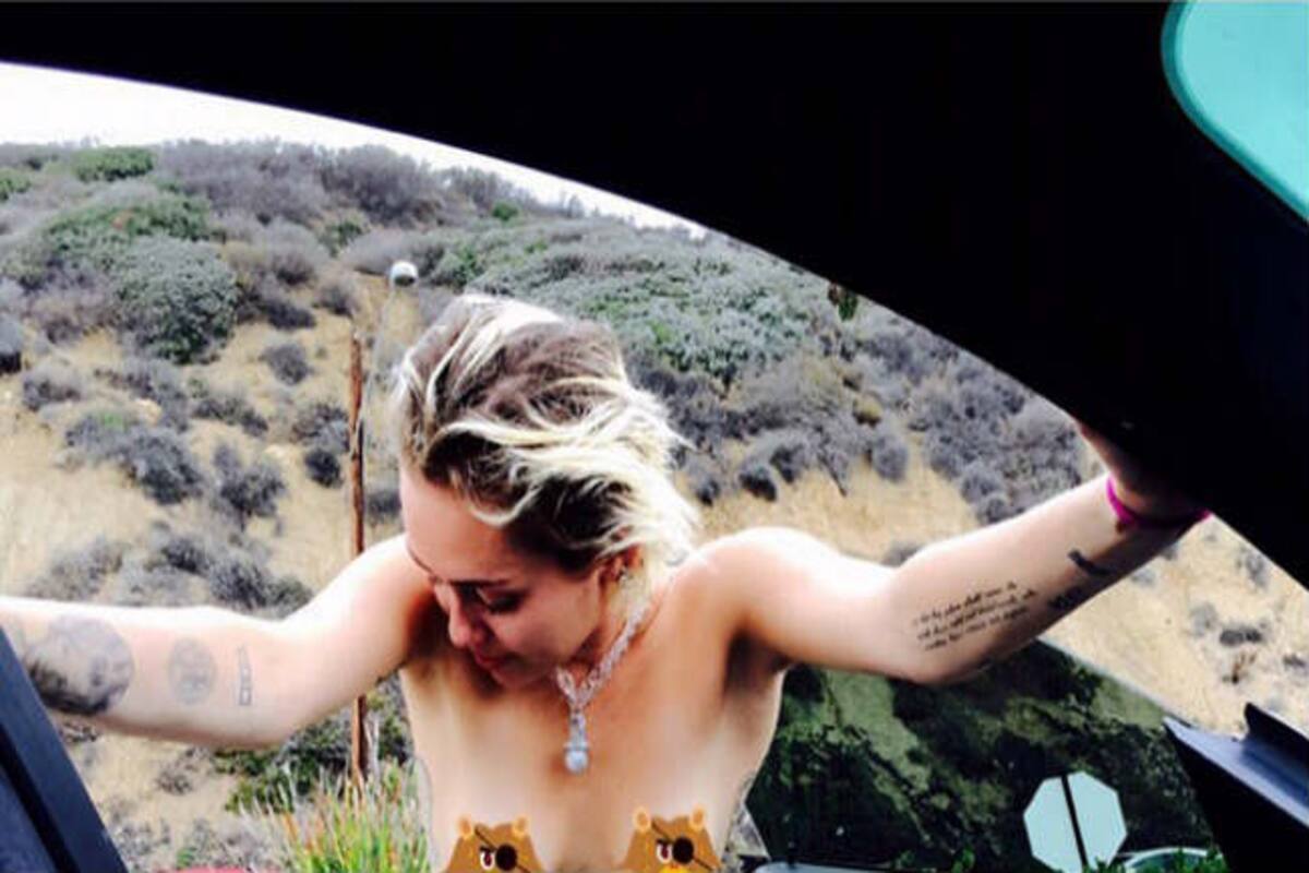 New miley nude cyrus. 