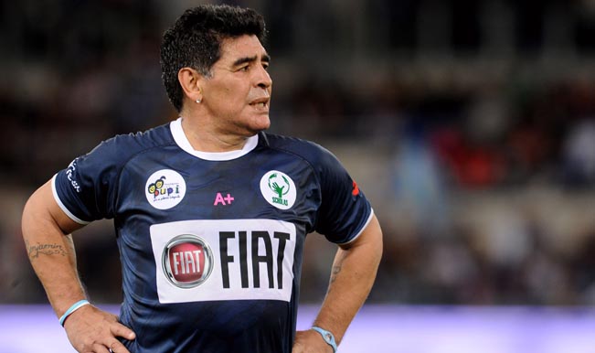 Maradona To File Complaint Against Ex Wife India Com