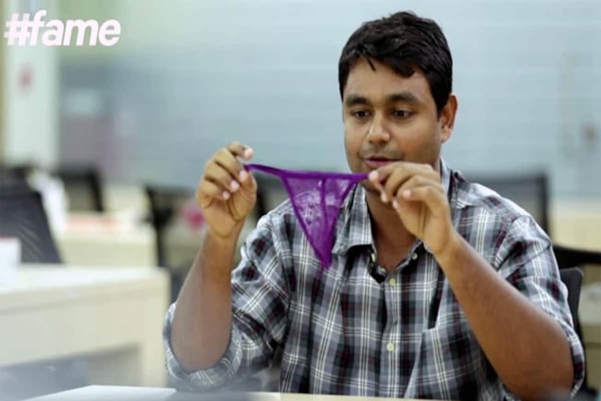 Indian men react to women's lingerie
