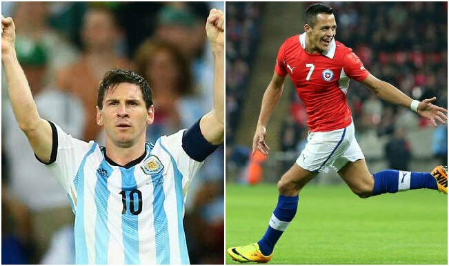 Argentina vs Chile Live Updates and Score, Copa America 2015 final