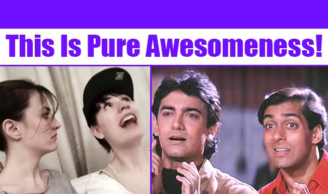 Andaz Apna Apna Dubsmash by 2 foreigners; This is pure awesomeness! |  