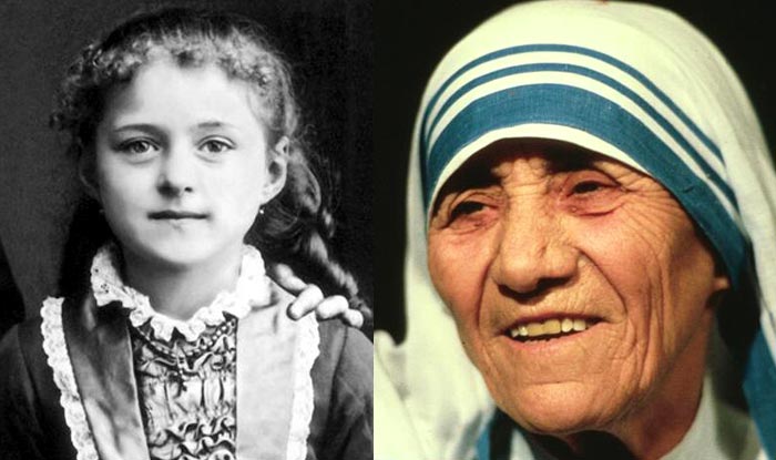 Rare childhood picture of Mother Teresa as little girl Anjeze Gonxhe ...