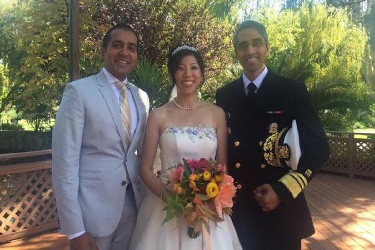 Indian American Us Surgeon General Vivek Murthy Marries Fellow Doctor