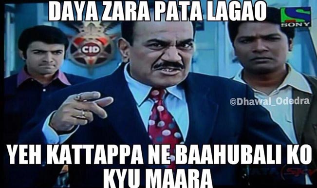 Why Did Kattappa Kill Bahubali? Best WhatsApp Jokes & SMS solves mystery of  movie Baahubali 