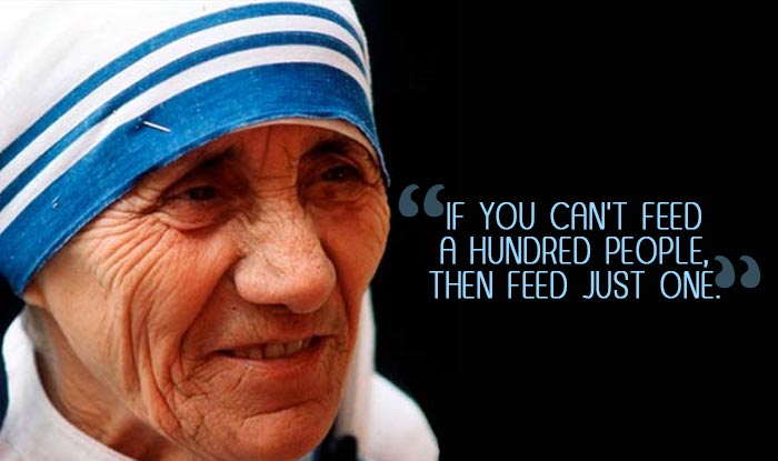 Remembering Mother Teresa on 105th Birth Anniversary with 11 thought ...