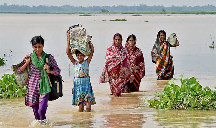 Assam Flood Situation Worsens Rivers Rising 6107