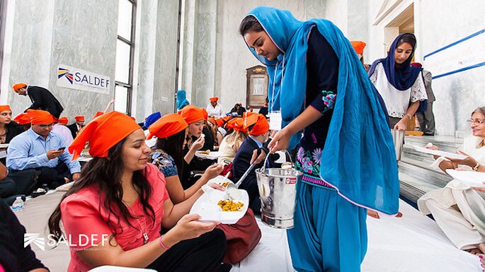 Fighting to end the war against womxn while fighting for the rights of sikhs