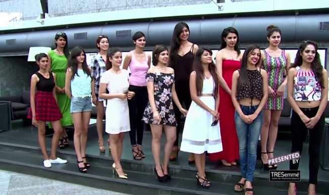 MTV India s Next Top Model Episode 2 Girls get ready for Photoshoot Challenge India