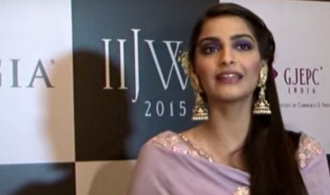 Bollywood 2015 - Sonam Kapoor is worried what will happen to India if porn ban stays!  (Video) | India.com