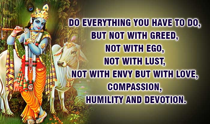 Janmashtami 2015: 11 quotes of Lord Krishna from Bhagavad Gita that ...