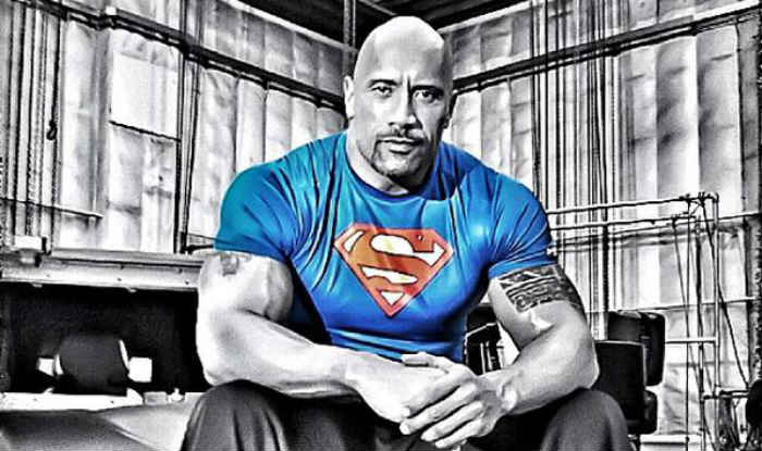 Does Dwayne Johnson want Superman to 