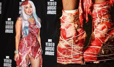 Lady Gaga's infamous meat dress heads to museum | India.com