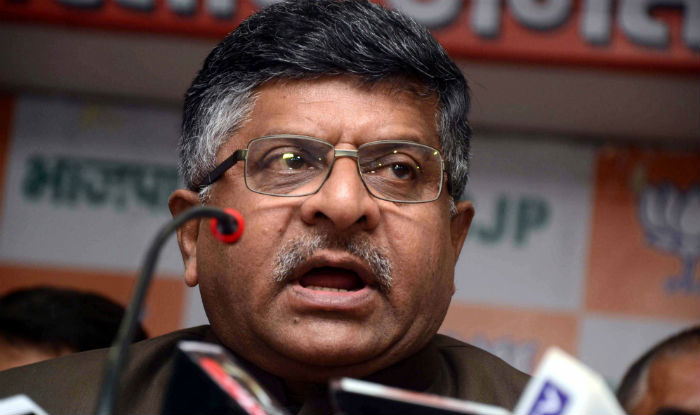Ifsc Address We are cleaning up mess created by Congress, says Ravi Shankar Prasad ...