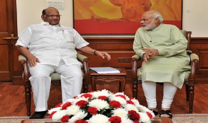 Sharad Pawar Meets Narendra Modi Drought In Maharashtra Discussed 6908