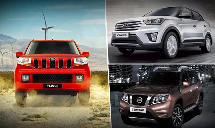 Mahindra TUV300 vs Hyundai Creta vs Nissan Terrano: Compare Features ...