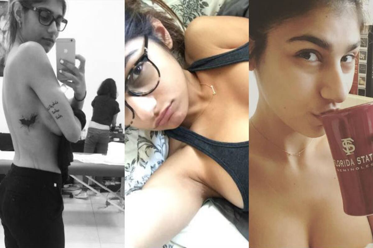 Porn Star Mia Khelifa - Mia Khalifa: 10 hot pictures from likely Bigg Boss 9 contestant's Twitter  account | India.com