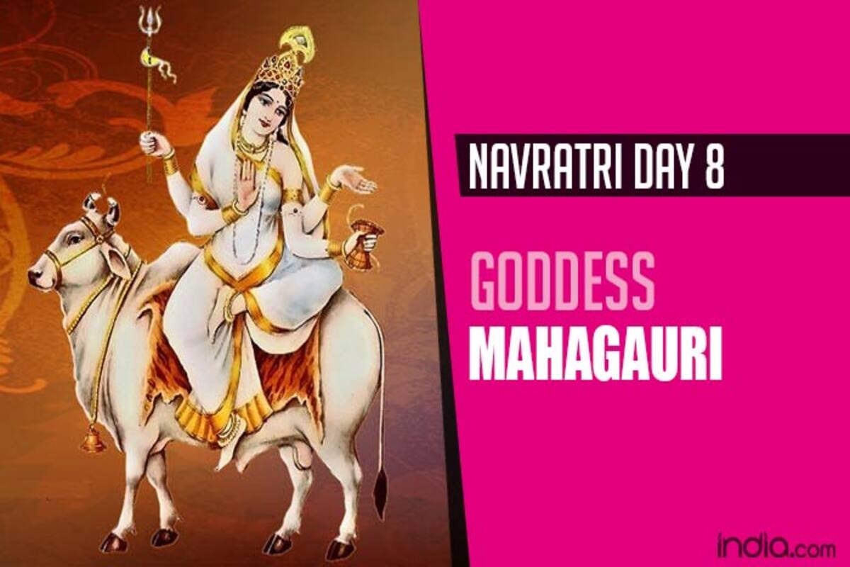 Navratri 2015 Day 8: Worship Maa Mahagauri, Goddess of wisdom and ...