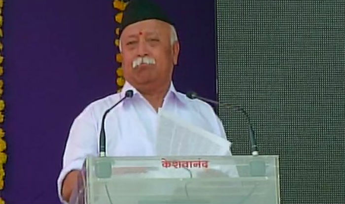 RSS completes 90 years; Mohan Bhagwat praises Narendra Modi on ...