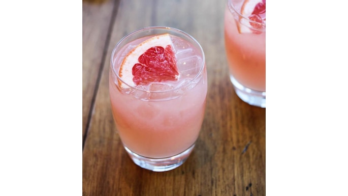 Grapefruit sparkler