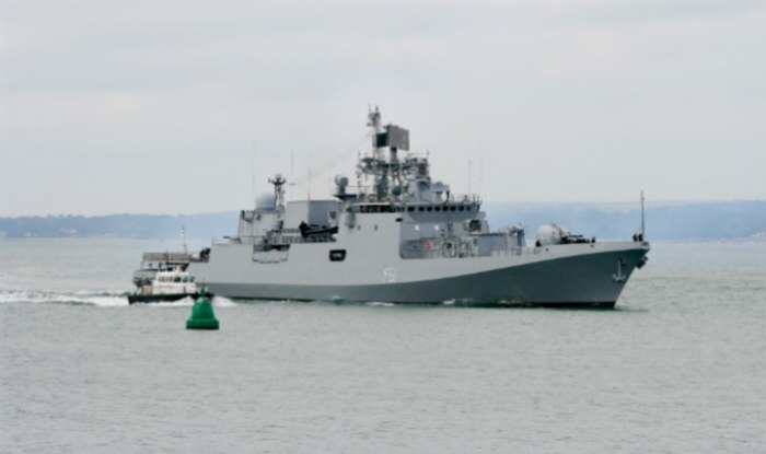 INS Trikand reached Istanbul today on a threeday visit to engage