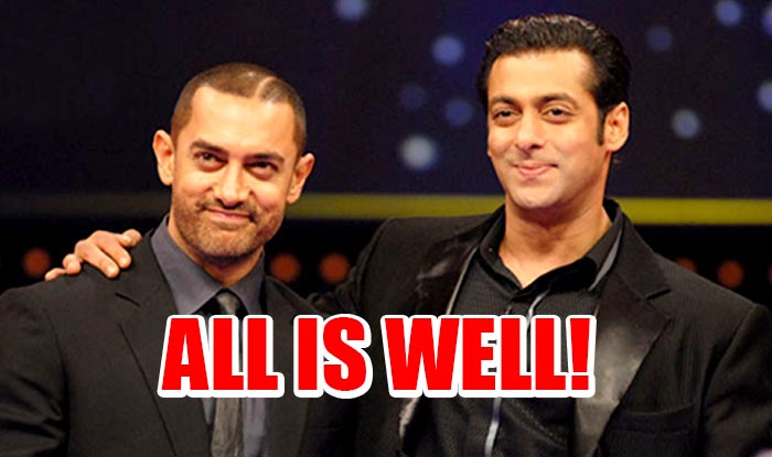 No showdown! Salman did not call aamir fake!