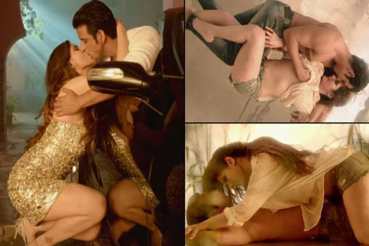 Zareen Khan Porn - Too Hot to Handle? Karan Singh Grover steams it up with Pooja Gupta in Hate  Story 3! | India.com