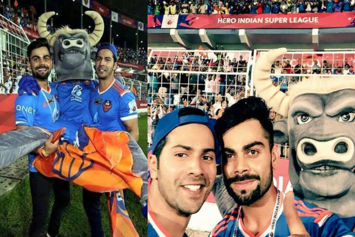 Virat Kohli Varun Dhawan Have A Blast During Isl 2015 Match See Pictures India Com Qnet's grassroots philosophy of empowering everyday people around the world to start out on their own, to initiate a business ltd. virat kohli varun dhawan have a blast