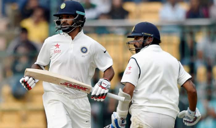Rain washes out third day's play in Bengaluru Test