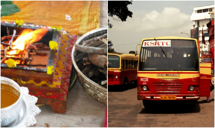 KSRTC bus depot in Kasargod haunted? Astrologer conducts puja to ward off  evil spirit! | India.com