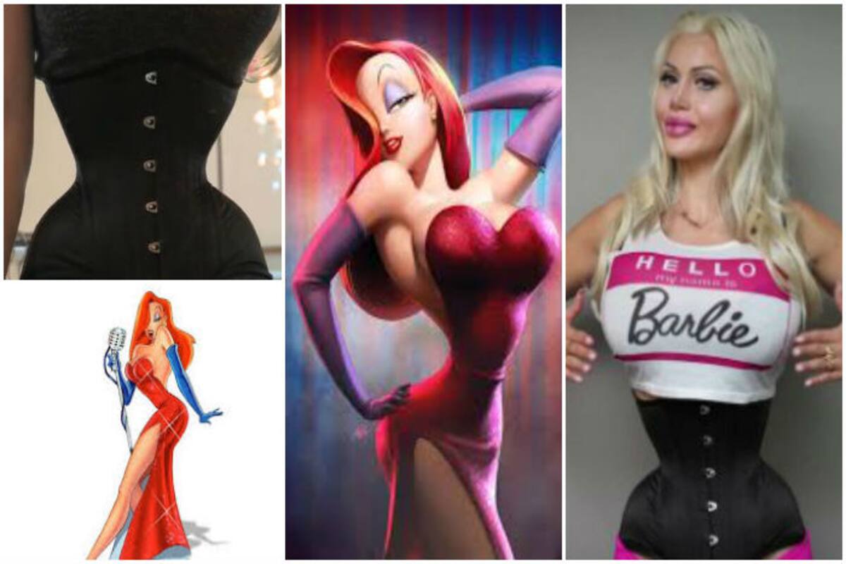Jessica Rabbit wannabe spends £35k on plastic surgery to get the figure of  her cartoon hero… including 36H boobs and £4k lip fillers