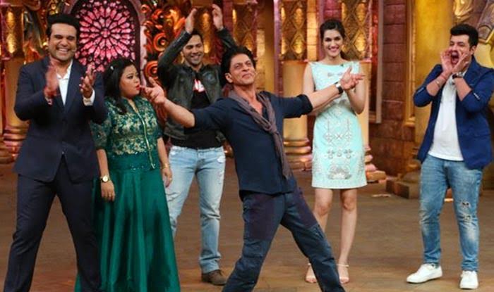 Comedy Nights Bachao Shah Rukh Khan Varun Dhawan and Kriti Sanon