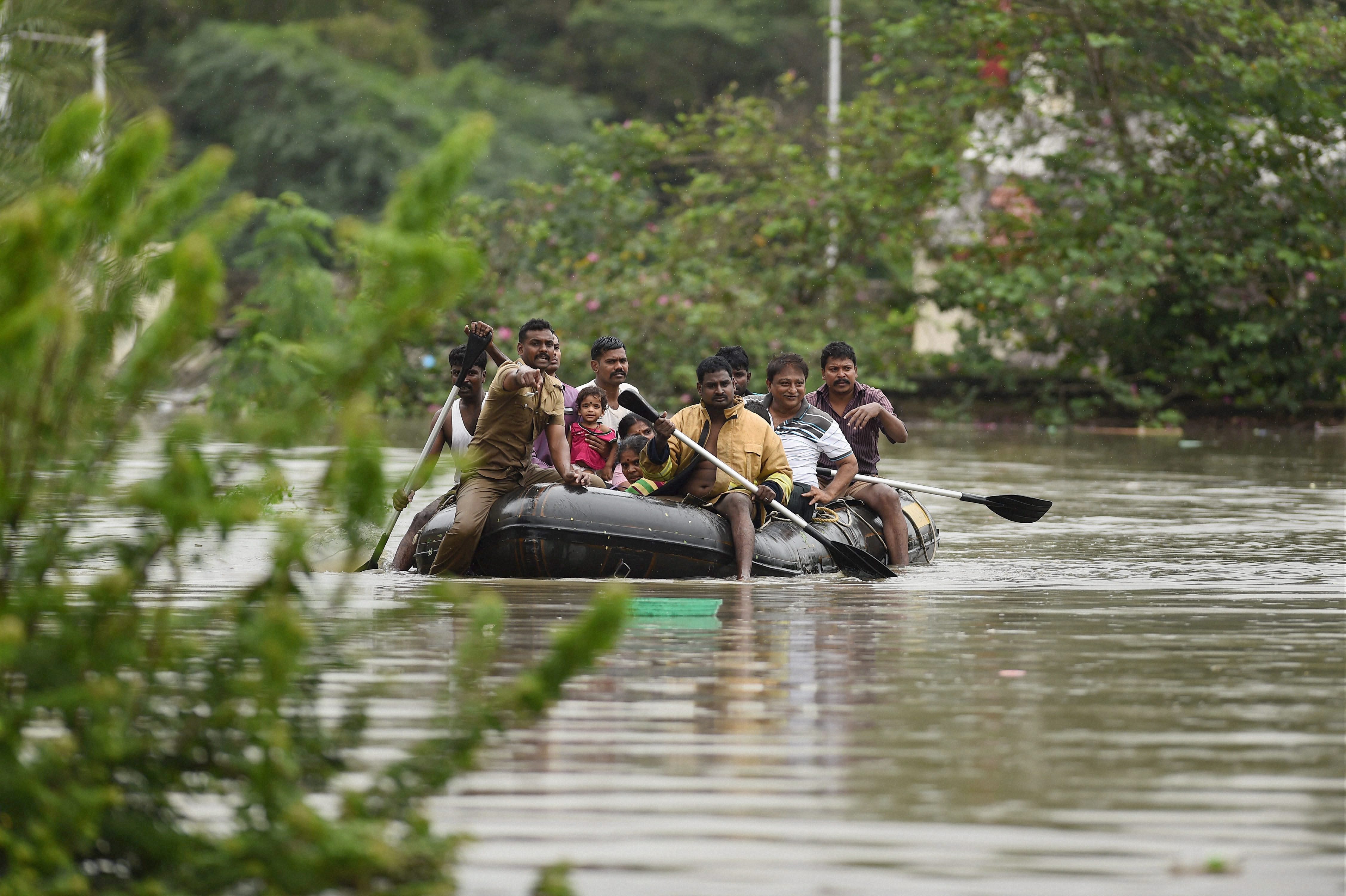 Chennai Rains Floods kill 45 more; bodies brought to Royapettah