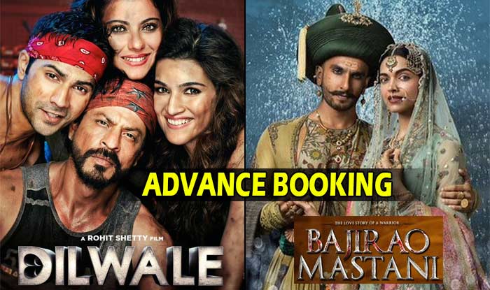 Dilwale advance booking open and almost full No takers for Bajirao Mastani India