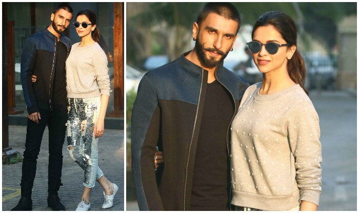 Ranveer Singh in dragon pants and Deepika Padukone in red outfit nail  couple fashion goals - India Today