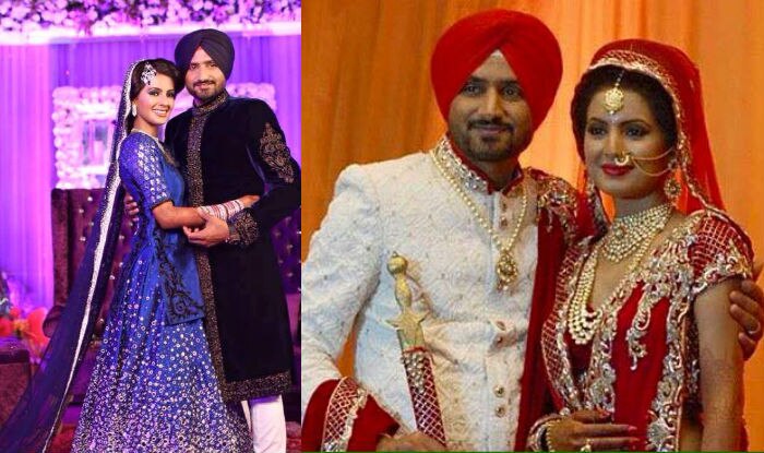 Harbhajan Singh and Geeta Basra