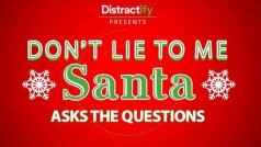 Christmas 2015 Lie Detertor test: Santa Claus asks kids vital questions