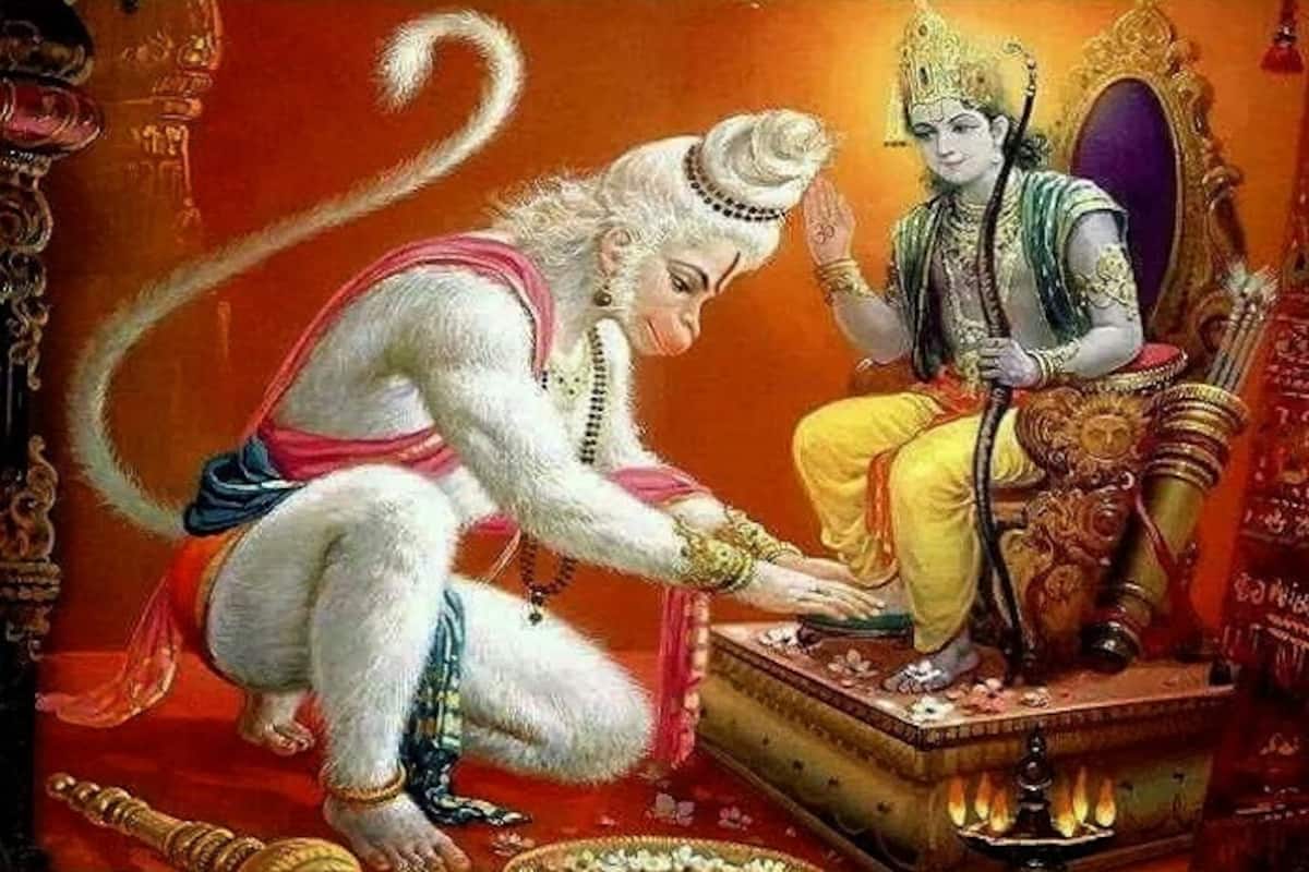 battle between shri ram and ram bhakt hanuman | भगवान ...