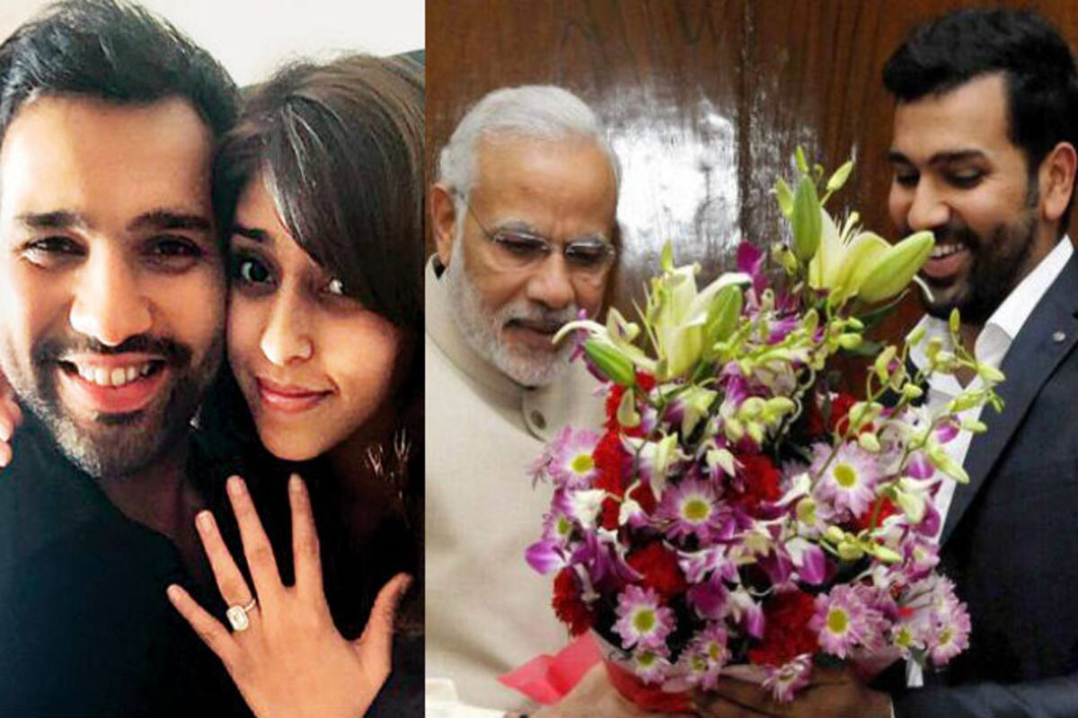 Rohit Sharma Invites Pm Narendra Modi For His Wedding With Ritika Sajdeh On December 13 India Com Videos of anushka's entry, the jaimala have been shared on social media. rohit sharma invites pm narendra modi