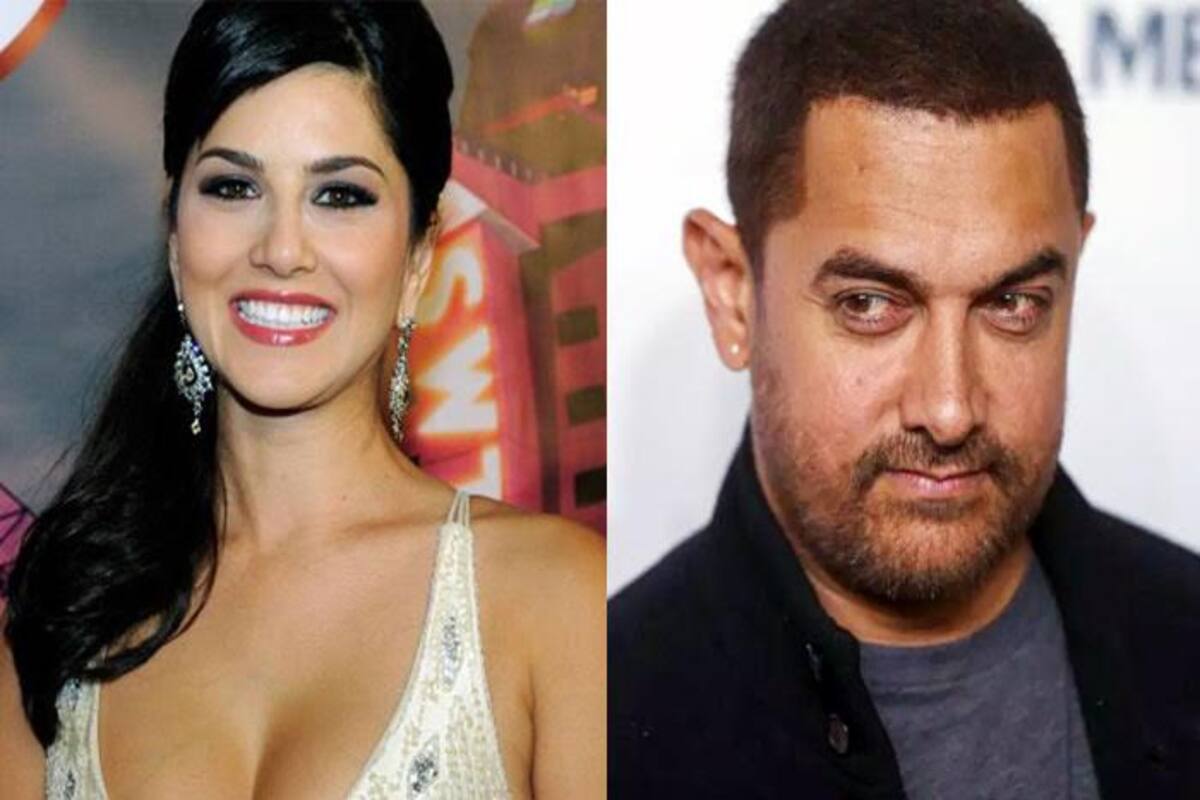 1200px x 800px - Sunny Leone will be the happiest by spending at least a second with Aamir  Khan! | India.com