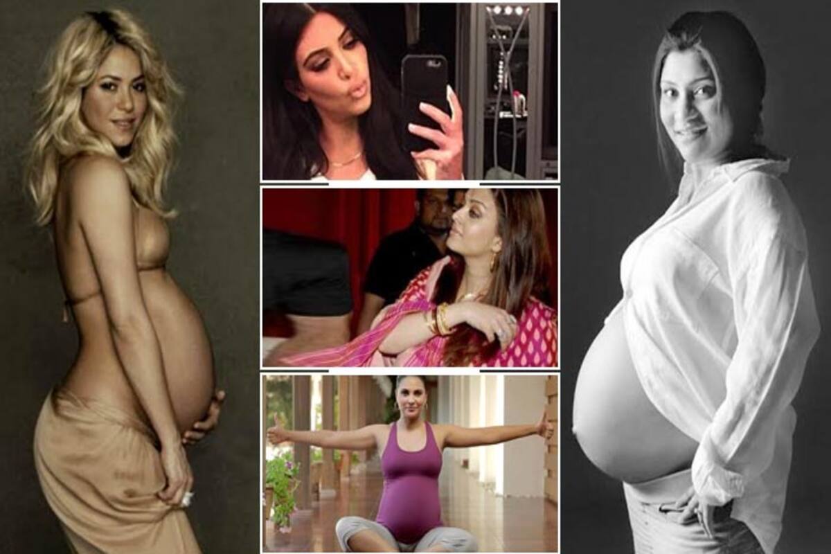 Saskhi Dhoni Xnxx Phone Hd - Aishwarya Rai Bachchan, Kim Kardashian, Sakshi Singh Dhoni: 13 celebs who  flaunted their baby bumps! | India.com