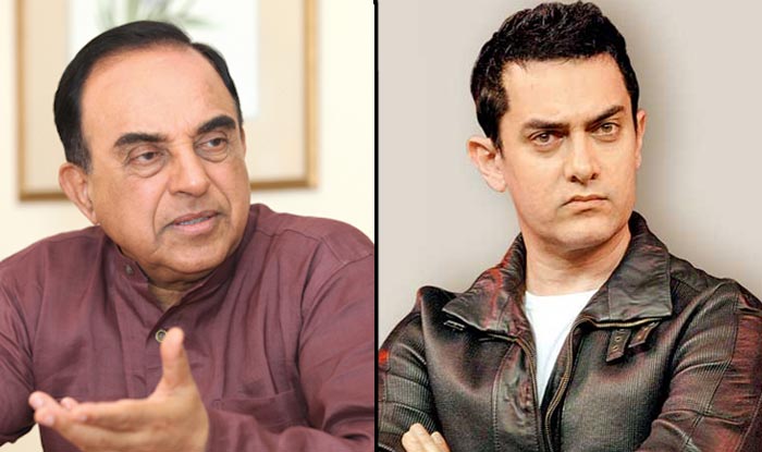 Aamir Khan collaborated with ISI to promote his film PK, says Subramanian Swamy