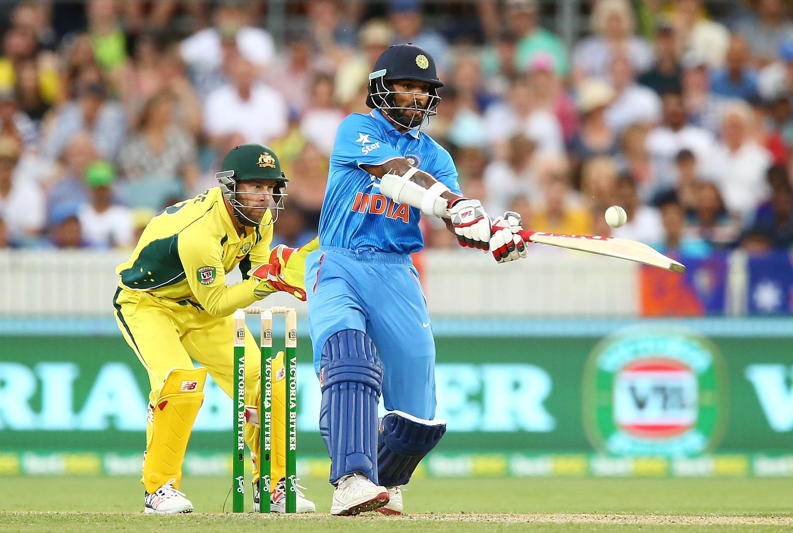 Ind vs Aus Watch pictures of 4th ODI देखिये किस तरह ऑस्ट्रेलिया ने