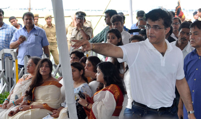 Ganguly during a programme