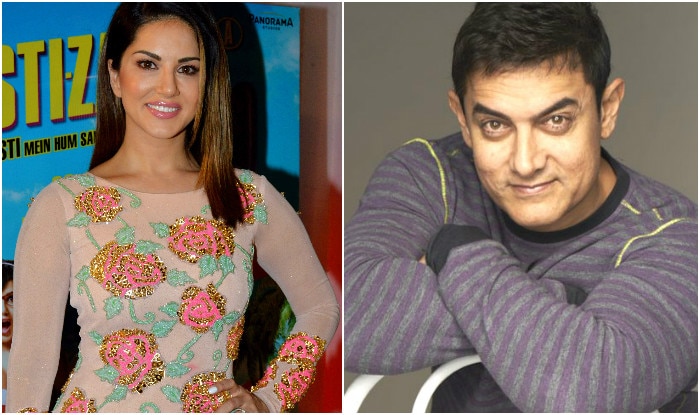 700px x 415px - Its all warm and Sunny between Aamir Khan and Sunny Leone! | India.com