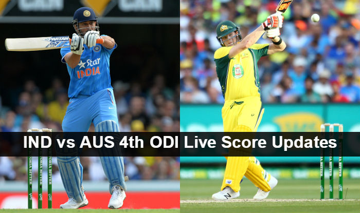 india australia odi score