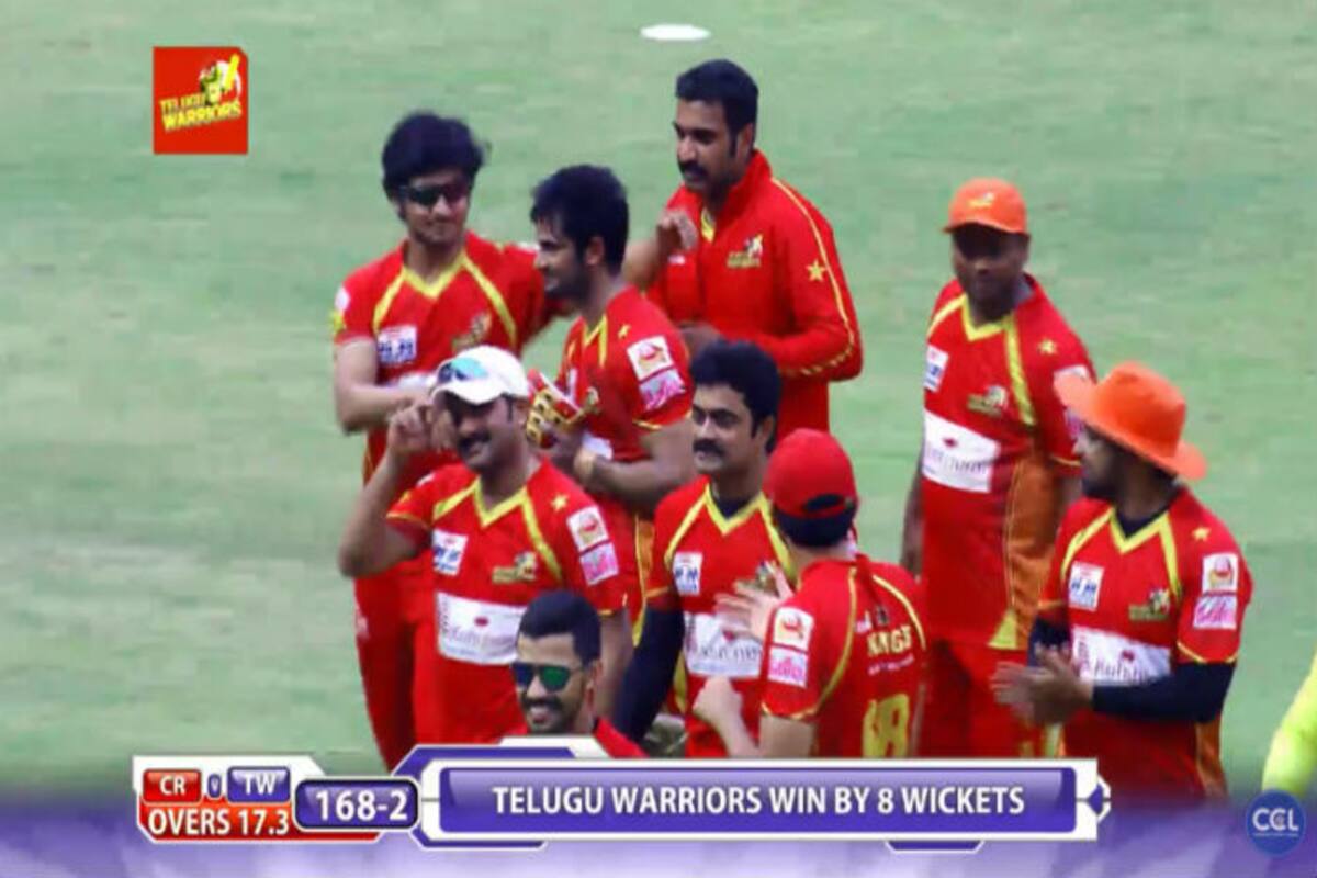Telugu Warriors Win By 8 Wickets Celebrity Cricket League Ccl 2016 Match 7 Live Score Updates Telugu Warriors Vs Chennai Rhinos India Com Watch ccl t10 blast final match live i telugu warriors vs kerala strikers i dec 25th all updates visit us at. celebrity cricket league ccl 2016