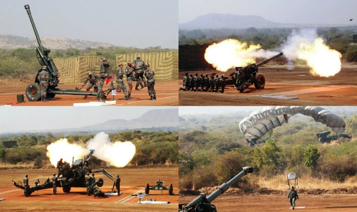 Nashik: indian army power display by the weapons | नासिक ...