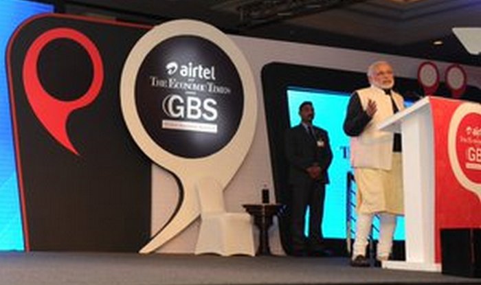 narendra modi at et event
