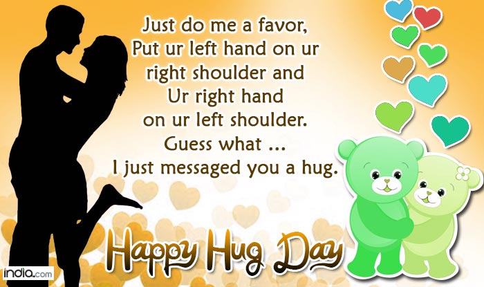 Happy Hug Day 2016 Wishes: Best Hug Day SMS, WhatsApp & Facebook ...