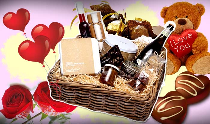 Wicker Gift Basket With Cosmetic Products On White Table Against Dark  Background. Space For Text Stock Photo, Picture and Royalty Free Image.  Image 200900518.